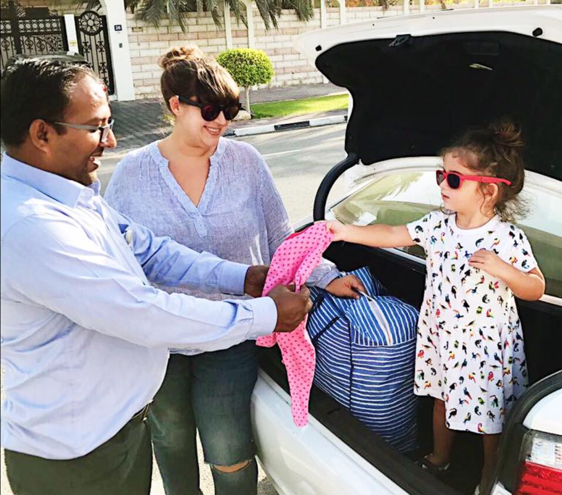 ramadan dubai mothership donate clothes uber